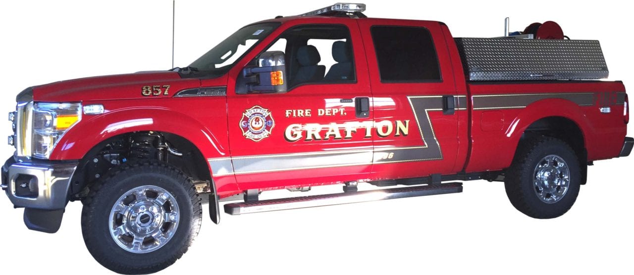 Grafton FireTruck Ultra High Pressure Skid Unit side