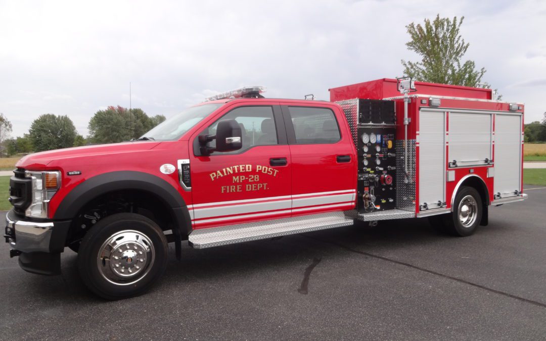 500 GPM Brush Truck/Utility Unit for Painted Post Fire Department