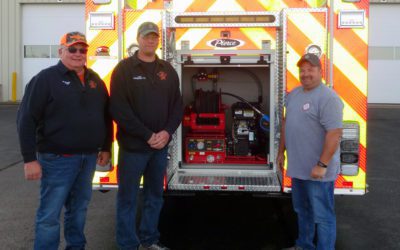 10 GPM @ 1,800 PSI Compact Ultra High Pressure System for Harlan, IA Fire Department